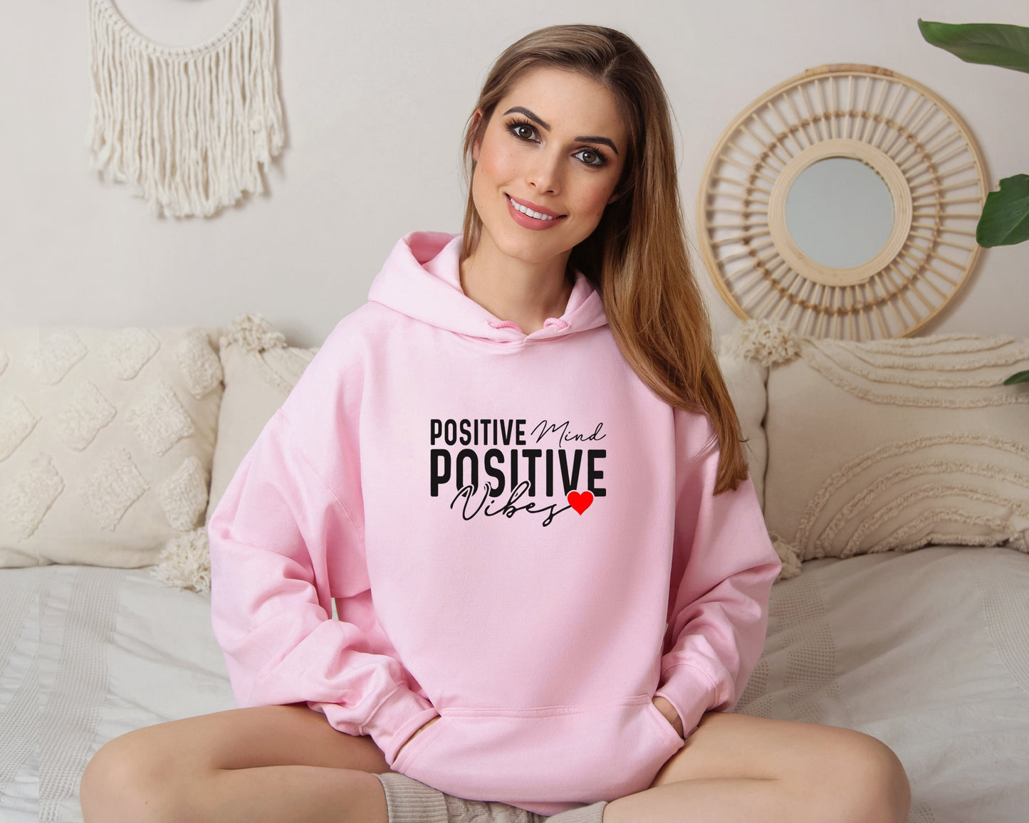 Positive Mind Positive Vibes Hoodie