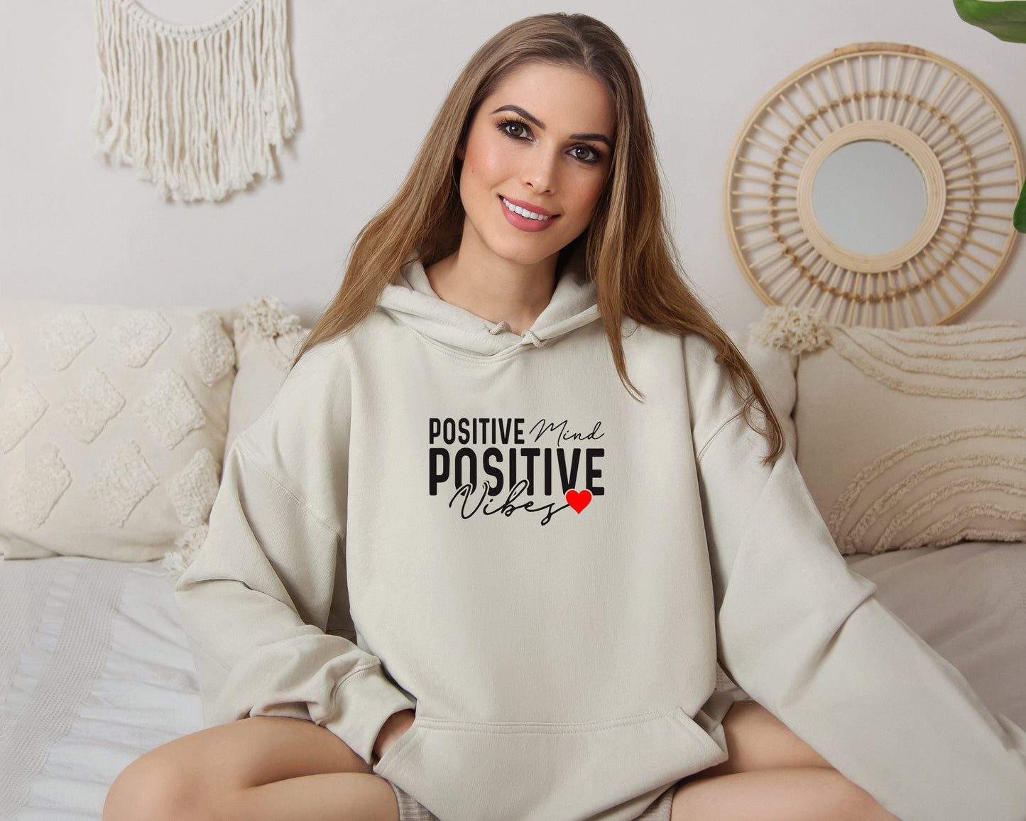 Positive Mind Positive Vibes Hoodie