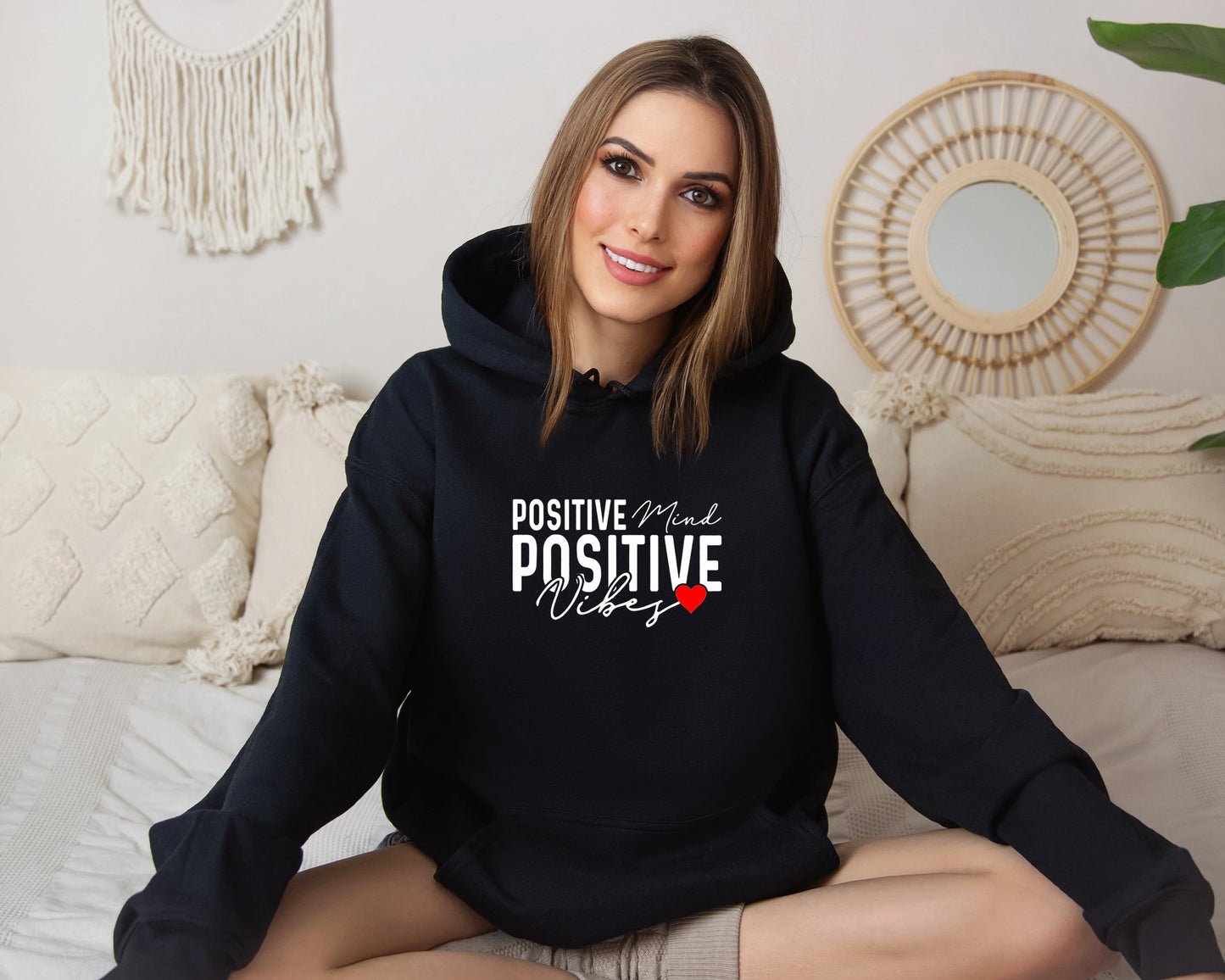 Positive Mind Positive Vibes Hoodie