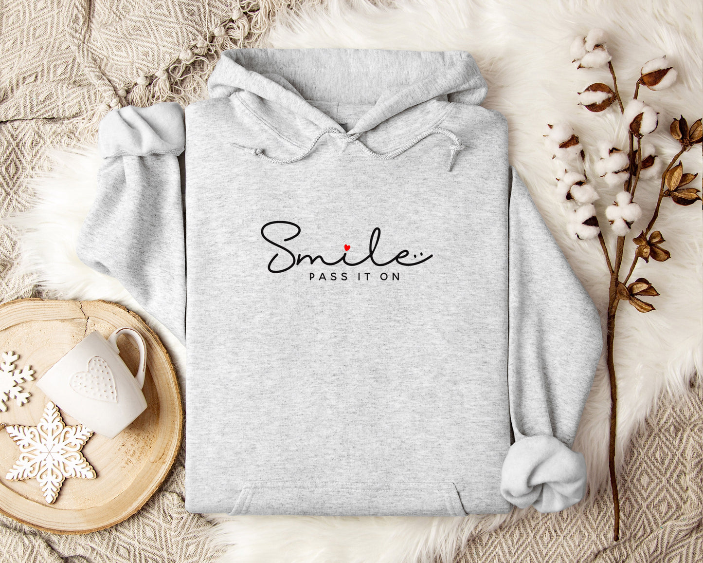 Smile, Pass It On Hoodie