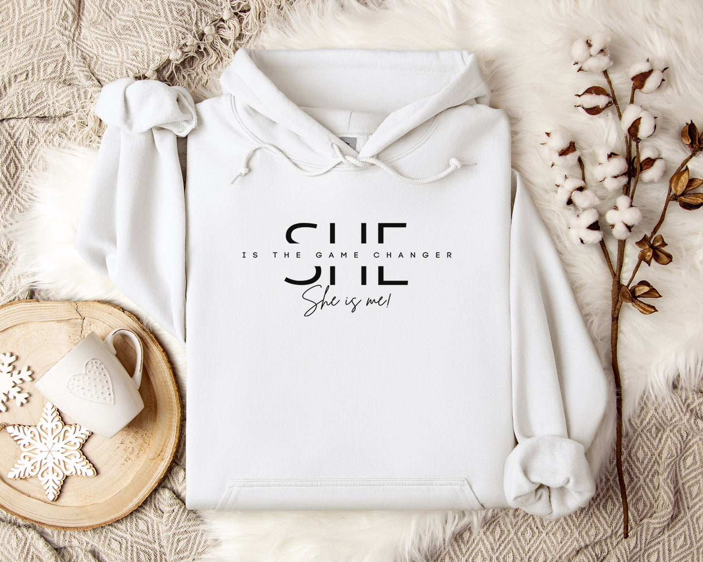 She Is the Game Changer Hoodie