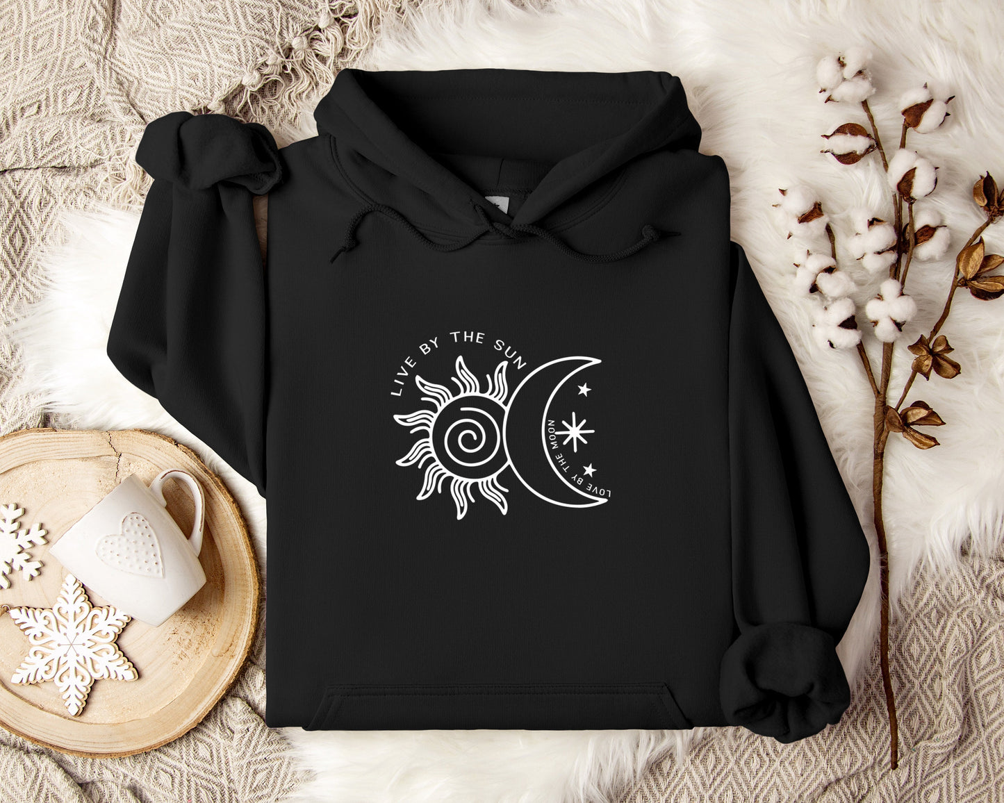 Live by the Sun, Love by the Moon Hoodie