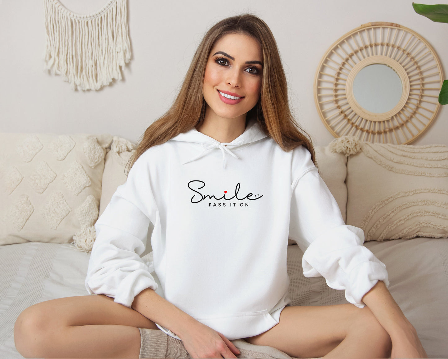Smile, Pass It On Hoodie