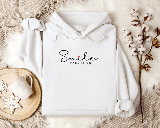 Smile, Pass It On Hoodie