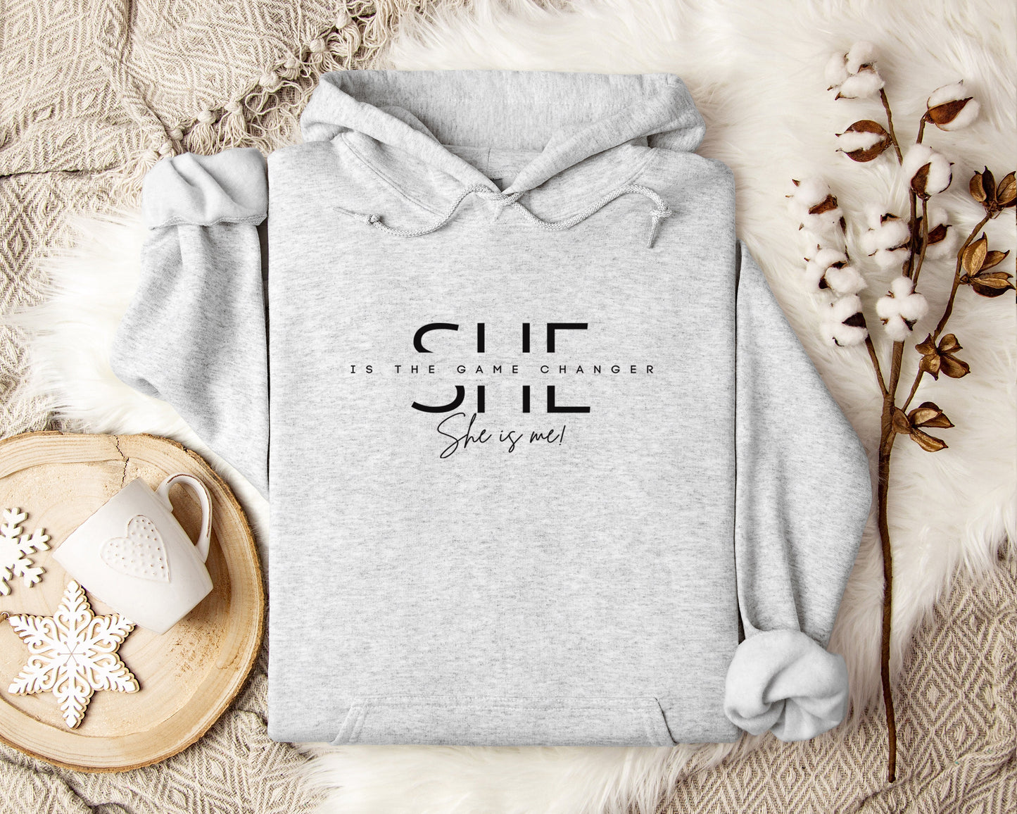 She Is the Game Changer Hoodie