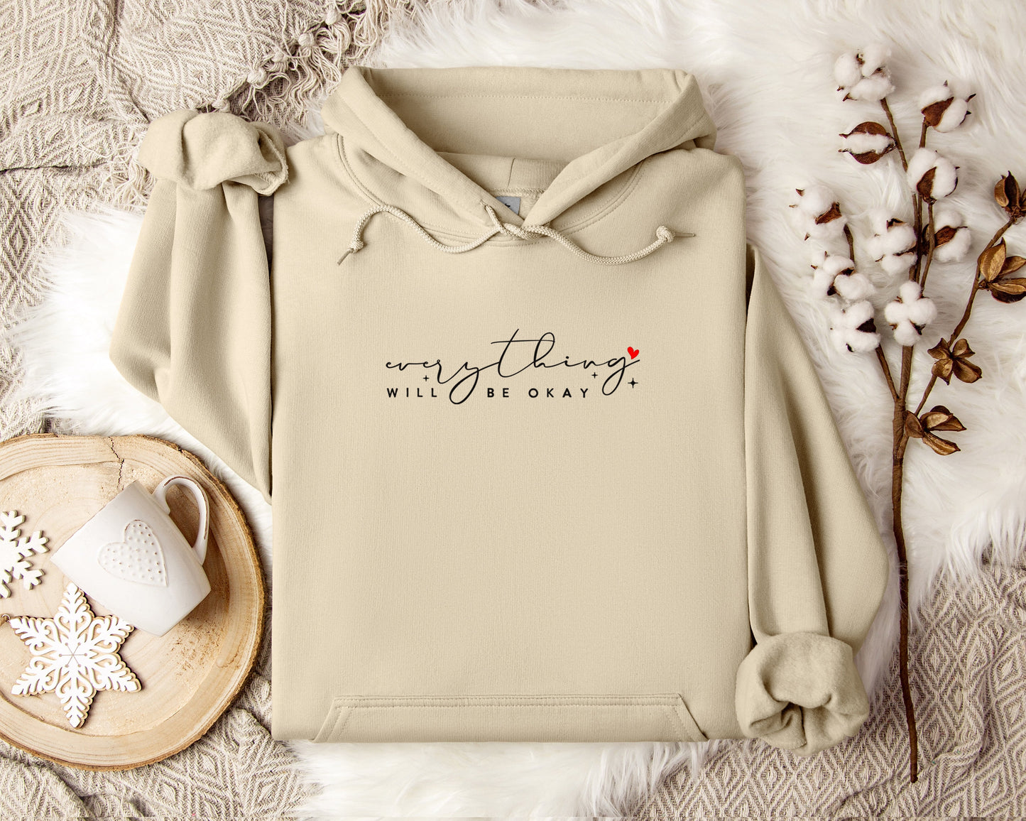 Everything Will Be Okay Hoodie