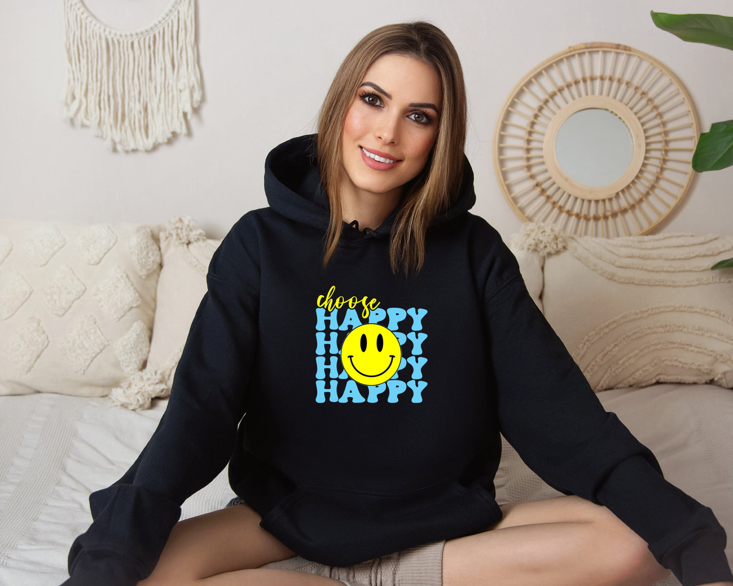 Choose Happy Hoodie