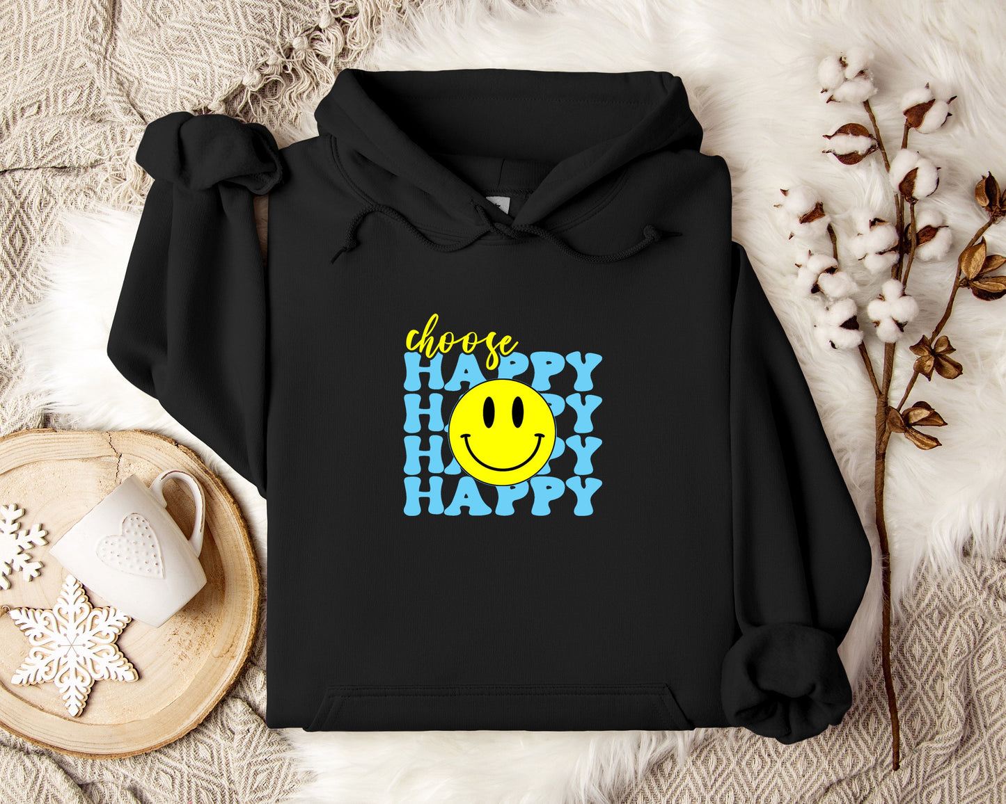 Choose Happy Hoodie
